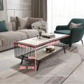 rectangular living room luxury simple modern tea table